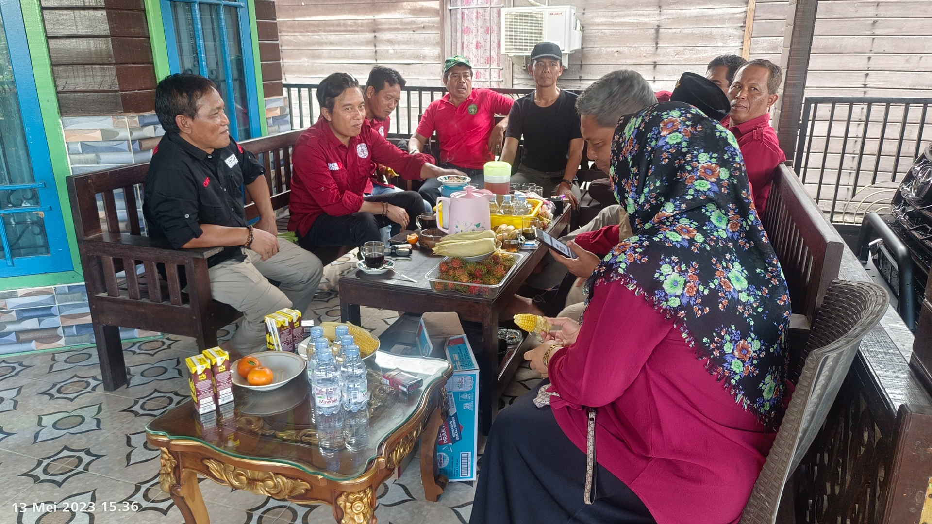 Rapat Koordinasi Rencana Pelaksanaan Peresmian Air Bersih Di Desa Lung Anai.