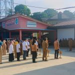 Apel Pagi Kantor Camat Kecamatan Loa Kulu Kabupaten Kutai Kartanegara.