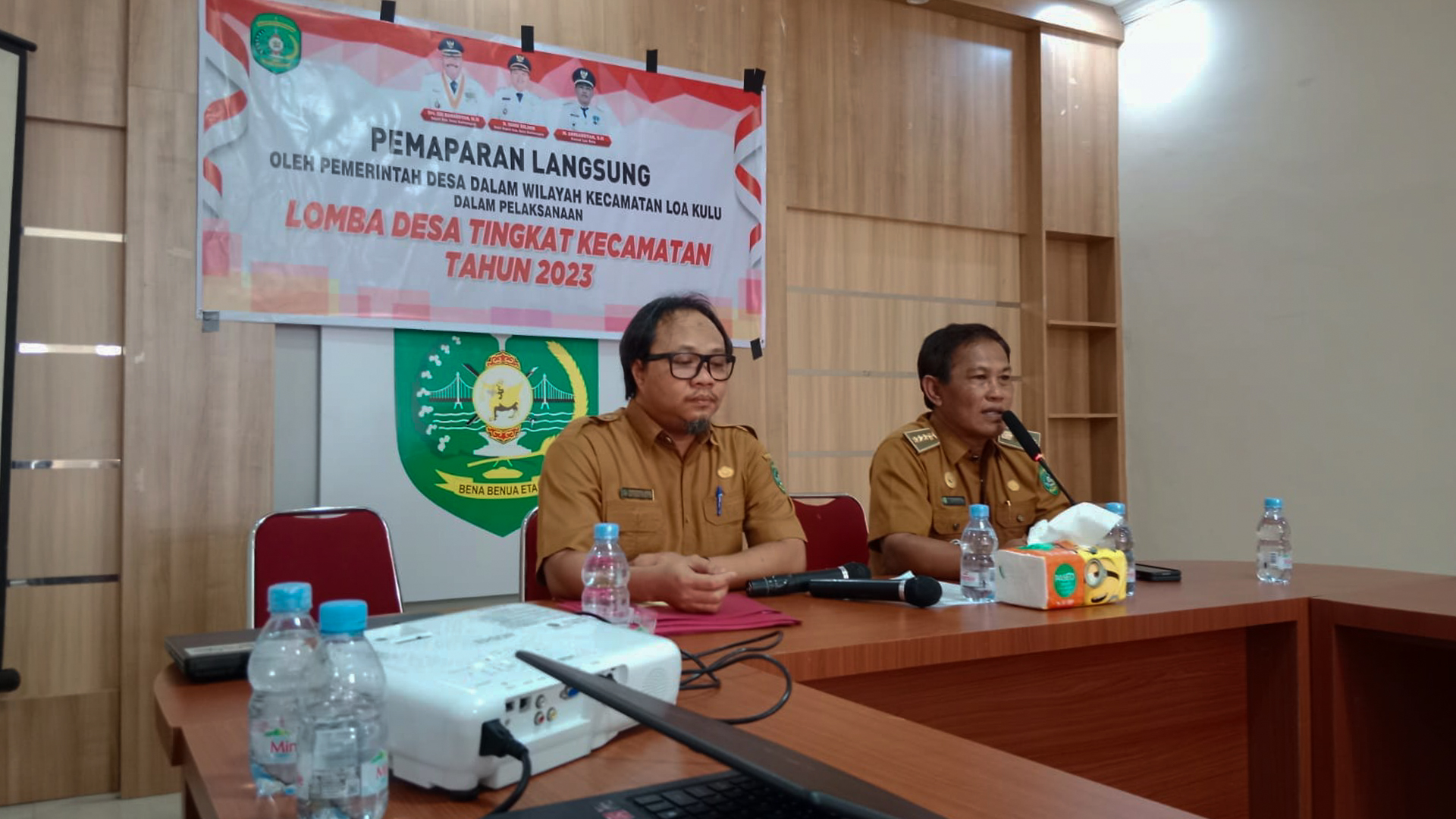 Pemaparan Calon Juara Lomba Desa Tingkat Kecamatan Loa Kulu Tahun 2023