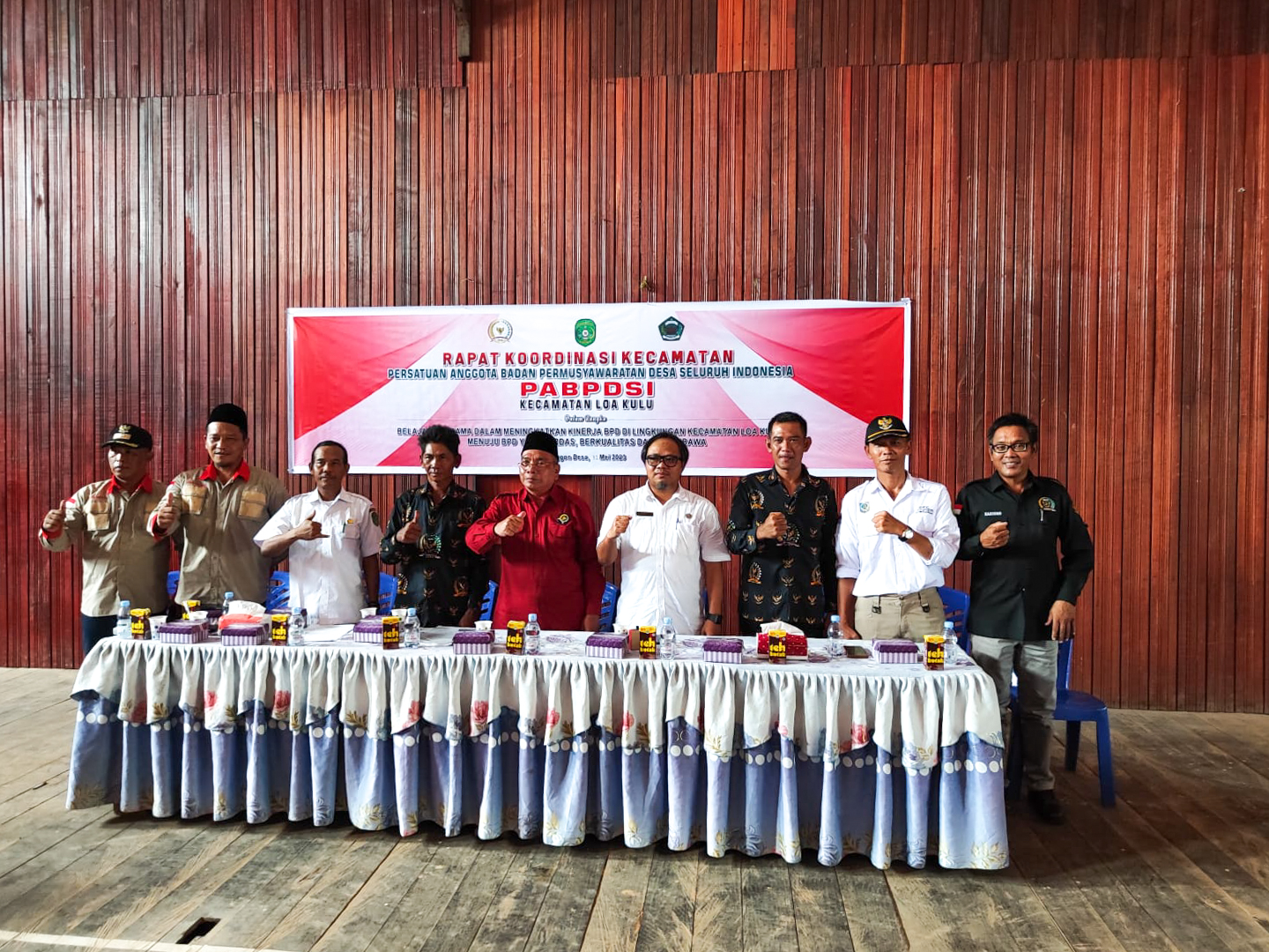 Rapat Koordinasi PABPDSI (PERSATUAN ANGGOTA BADAN PERMUSYAWARATAN DESA SELURUH INDONESIA)