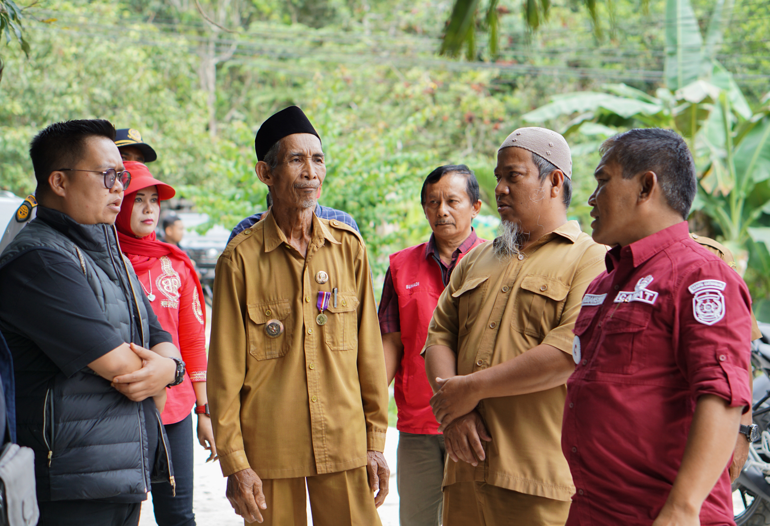 Kunjungan Lapangan Wakil Bupati Kutai Kartanegara Di Kecamatan Loa Kulu