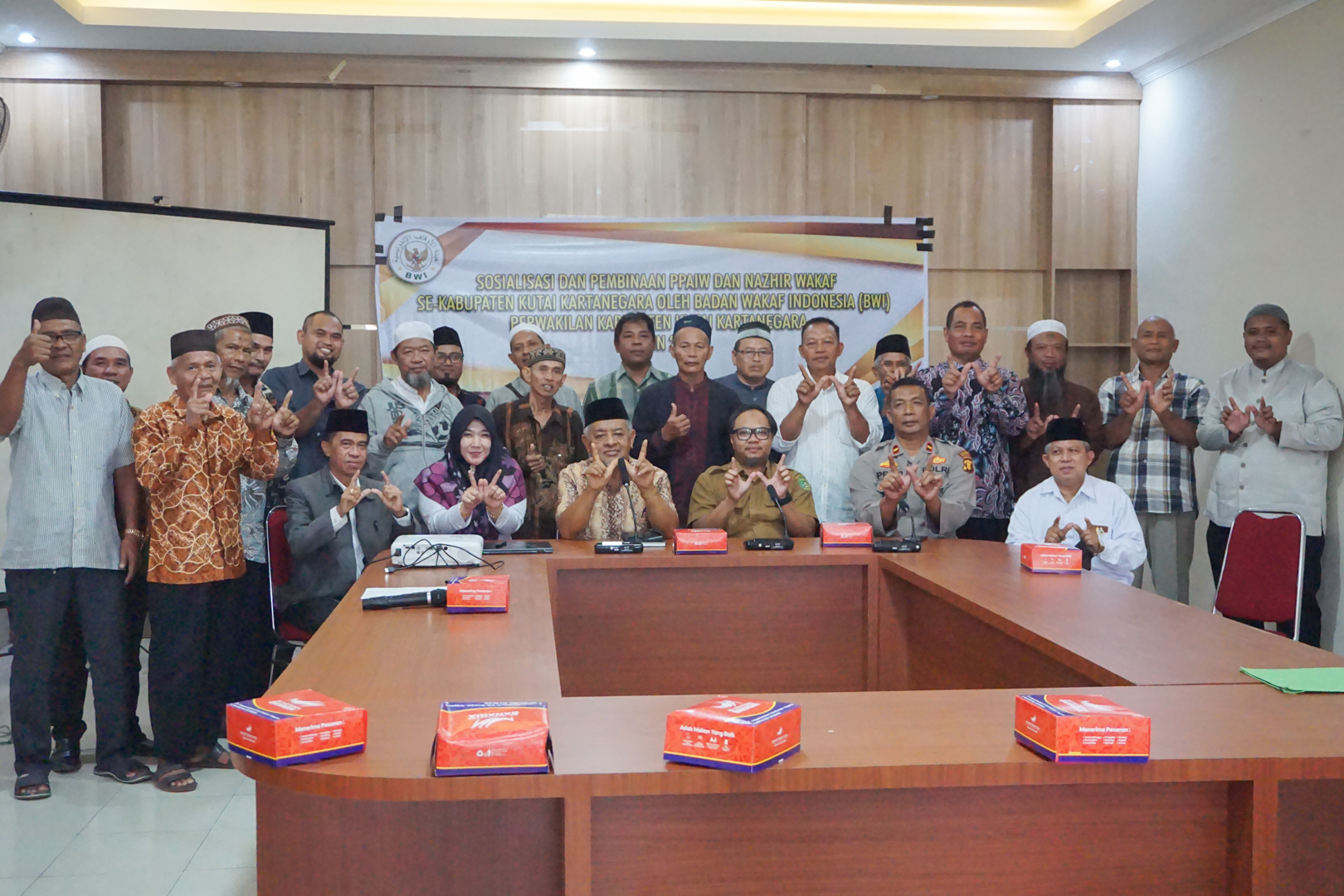 Sosialisasi dan Pembinaan PPAIW dan Nazhir Wakaf Se Kabupaten Kutai Kartanegara Oleh Badan Wakaf Indonesia (BWI) Perwakilan Kabupaten Kutai Kartanegara