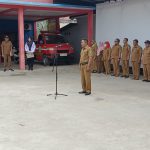 Pelaksanaan Apel Pagi Kantor Camat Kecamatan Loa Kulu Kabupaten Kutai Kartanegara Provinsi Kalimantan Timur