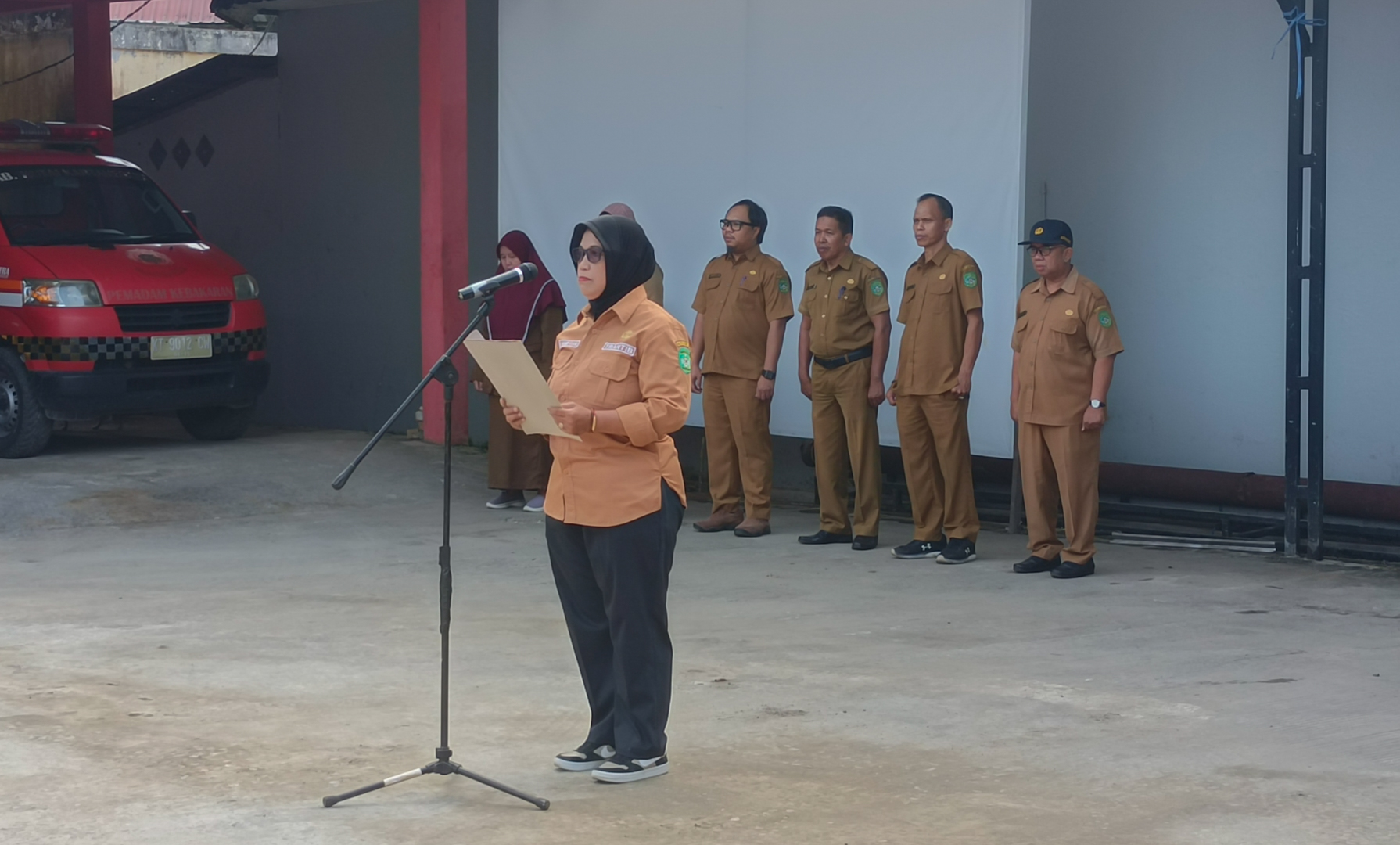 Apel Pagi Kantor Camat Kecamatan Loa Kulu