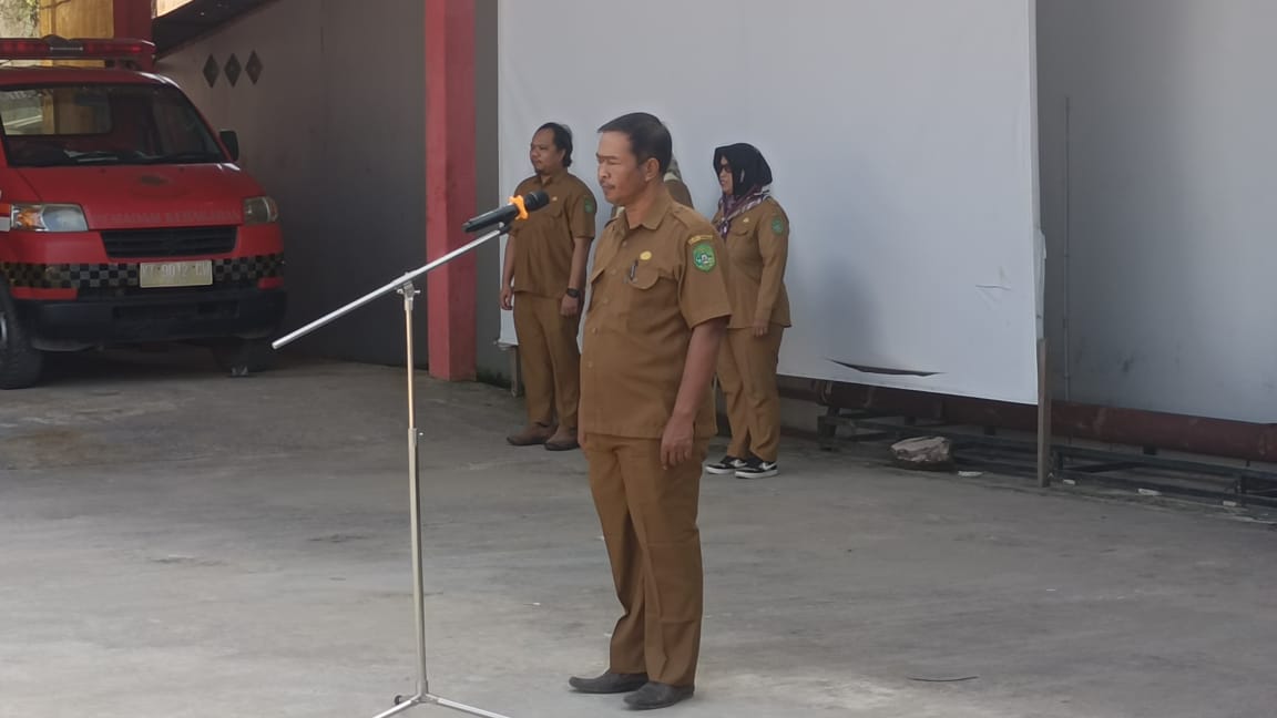Apel Pagi Kantor Camat Kecamatan Loa Kulu Kabupaten Kutai Kartanegara