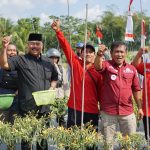 Penyerahan Alsintan Handsprayer Kepada Gapoktan Desa Jembayan Dusun Purwosari RT. 12 Kecamatan Loa Kulu