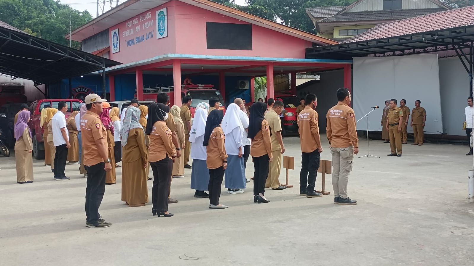 Apel Pagi Kantor Camat Kecamatan Loa Kulu