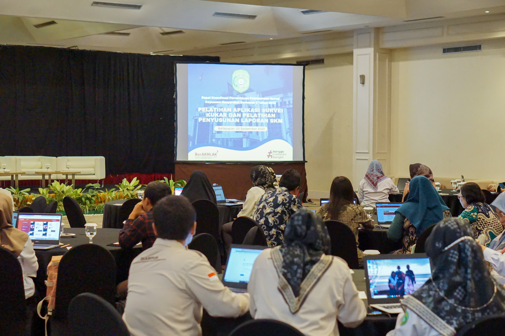 Rapat Koordinasi Pemantauan Pelaksanaan Survey Kepuasan Masyarakat Semester II Tahun 2023