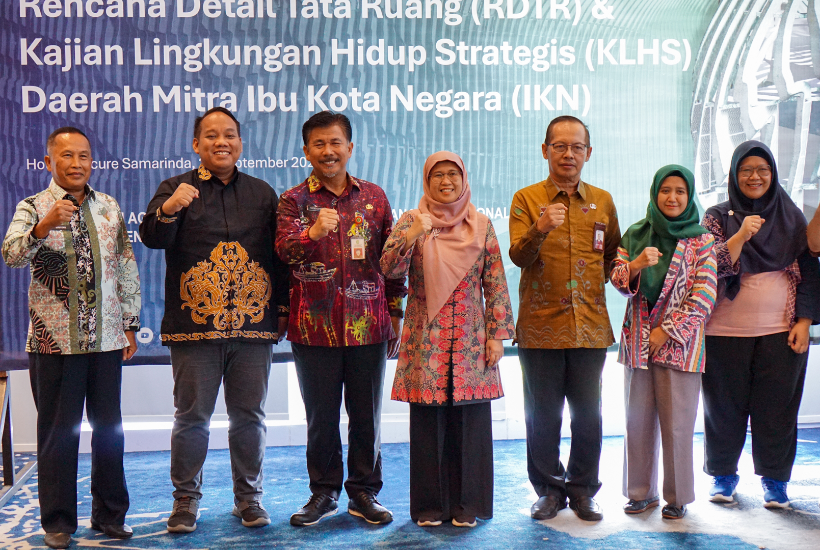 Ekspose Kegiatan Bantuan Teknis Penyusunan Rencana Detail Tata Ruang (RDTR) dan Kajian Lingkungan Hidup Strategis (KLHS) Daerah Mitra Ibu Kota Negara (IKN)