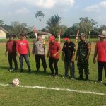 Pembukaan Tournament Mini Soccer Di Dusun Tanjung Laong Desa Jembayan