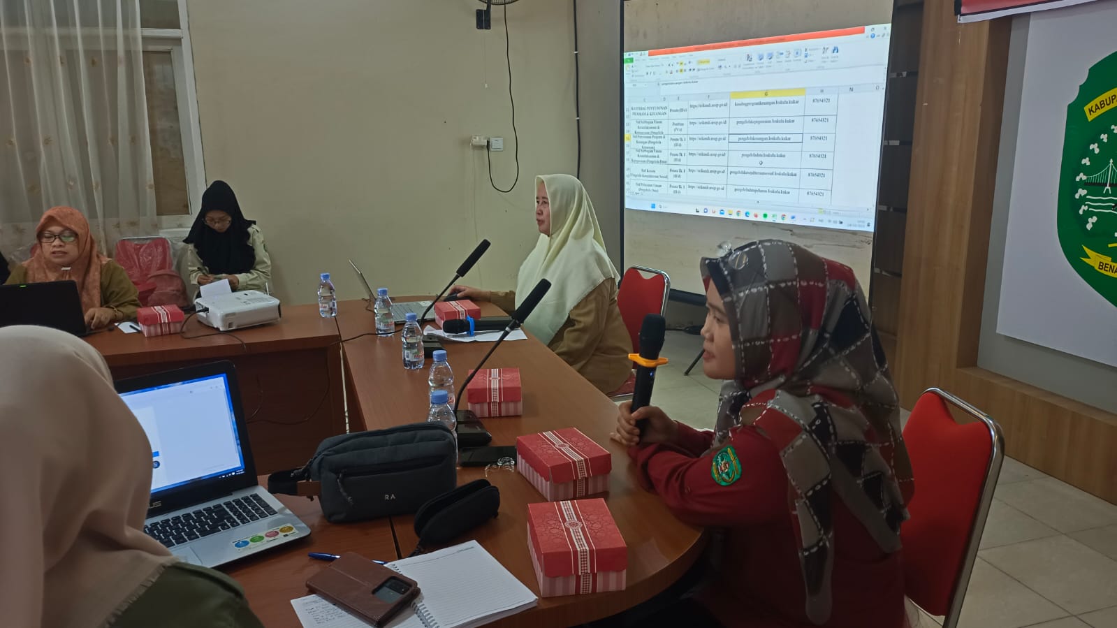 Launching Bimbingan Teknis “TUNTAS ( TUNTUTAN PRIORITAS ) IMPLEMENTASI SRIKANDI DI KANTOR CAMAT LOA KULU “