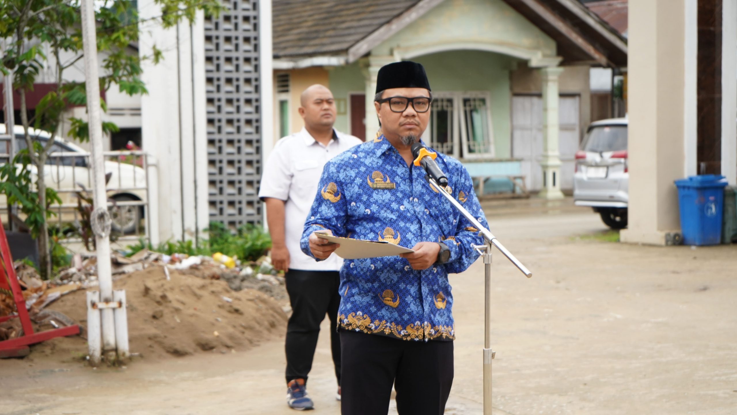 Apel Pagi Kantor Camat Kecamatan Loa Kulu Kabupaten Kutai Kartanegara
