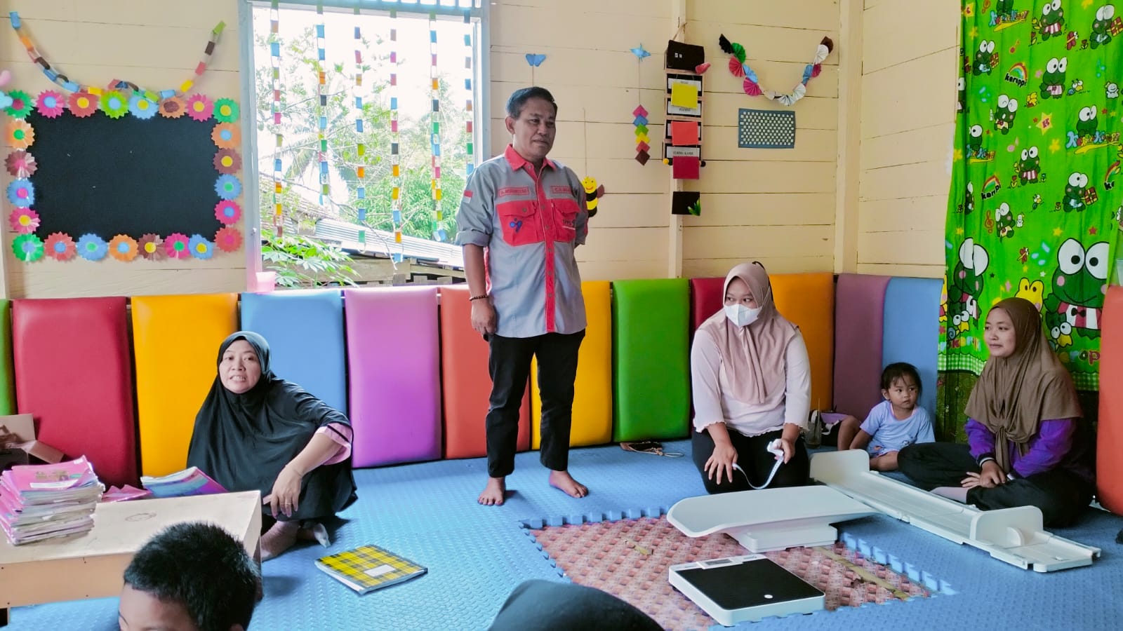 Kunjungan Posyandu Nusa Indah Desa Sumber Sari Kecamatan Loa Kulu Kabupaten Kutai Kartanegara