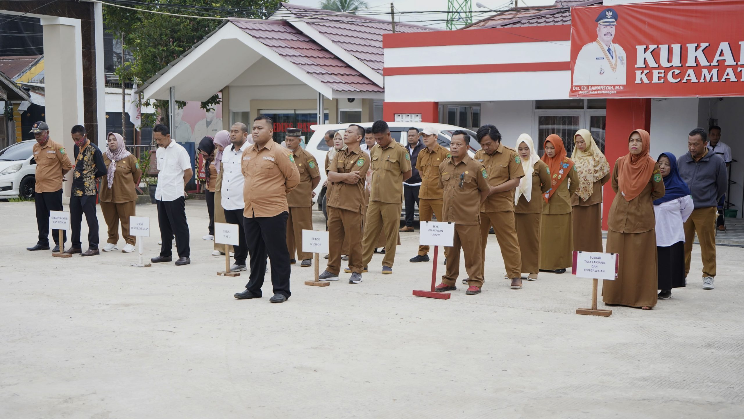 Apel Pagi Kantor Camat Loa Kulu