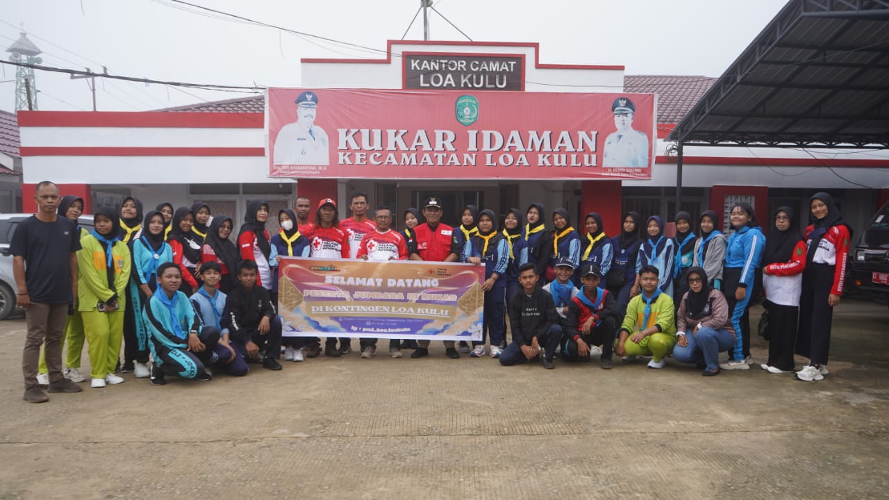 Pelepasan Peserta Jumbara III (Jumpa Bakti Gemilang) Kecamatan Loa Kulu