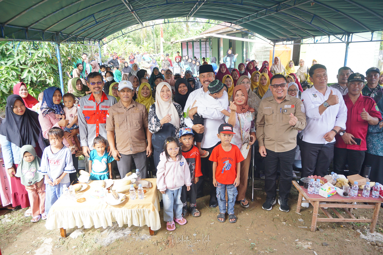 Peresmian Posyandu Edelweiss Desa Jembayan Kecamatan Loa Kulu