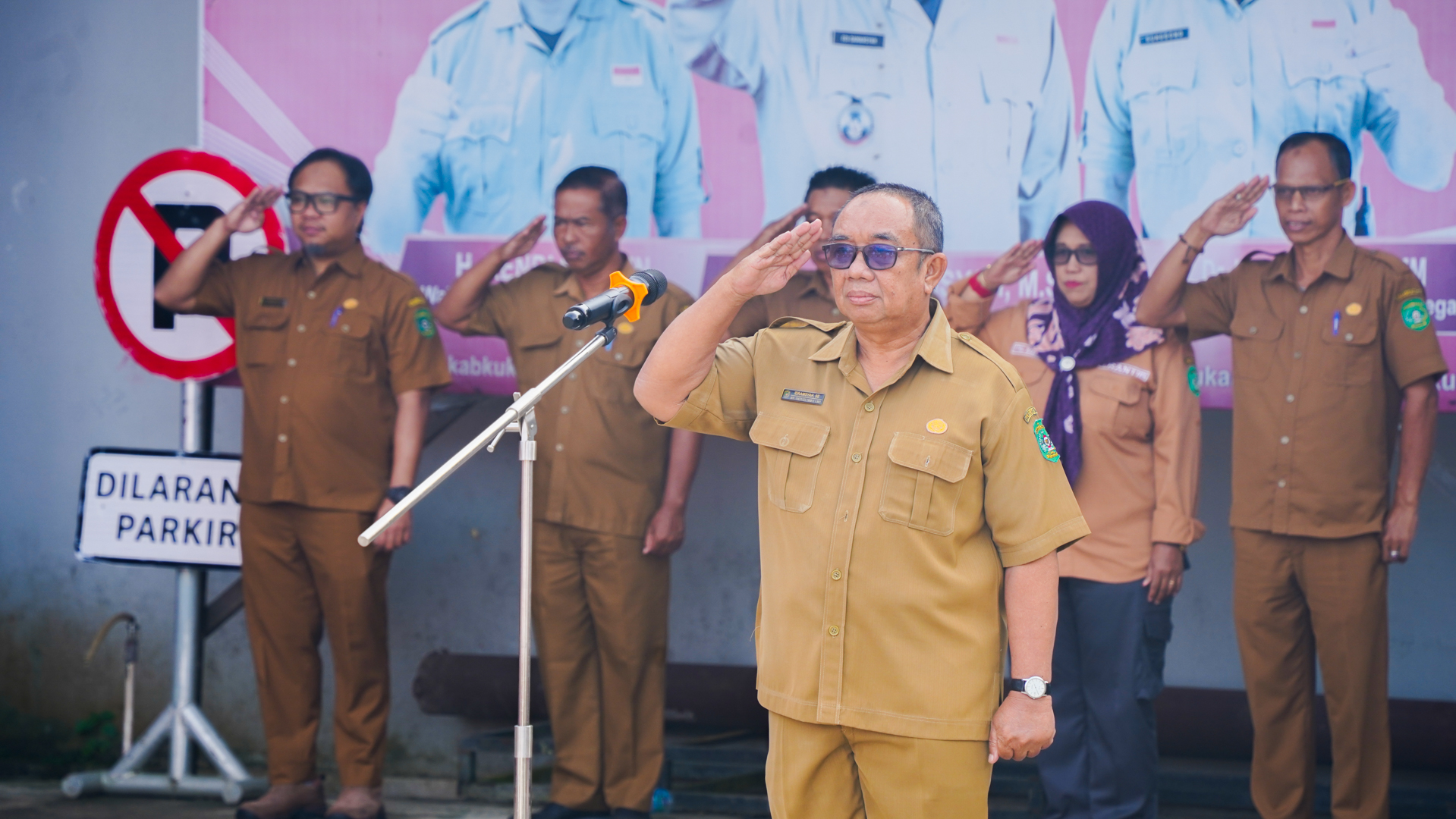 Apel Pagi Kantor Camat Kecamatan Loa Kulu