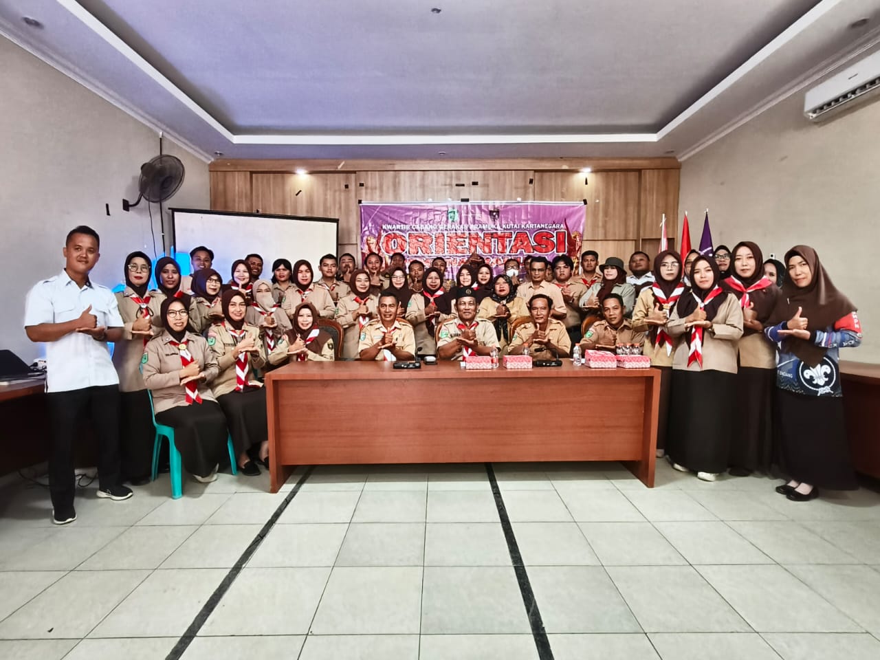 Orientasi Pembina Pramuka Di Kecamatan Loa Kulu