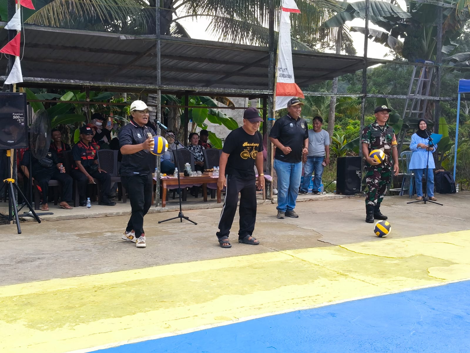 Pembukaan Vollyball Kades Jembayan Cup I Oleh Camat Loa Kulu