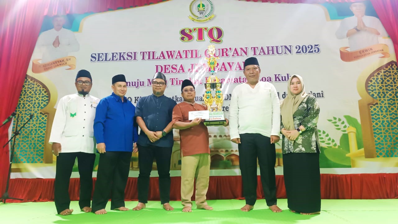 CEREMONIAL PENUTUPAN STQ DESA JEMBAYAN TAHUN 2025