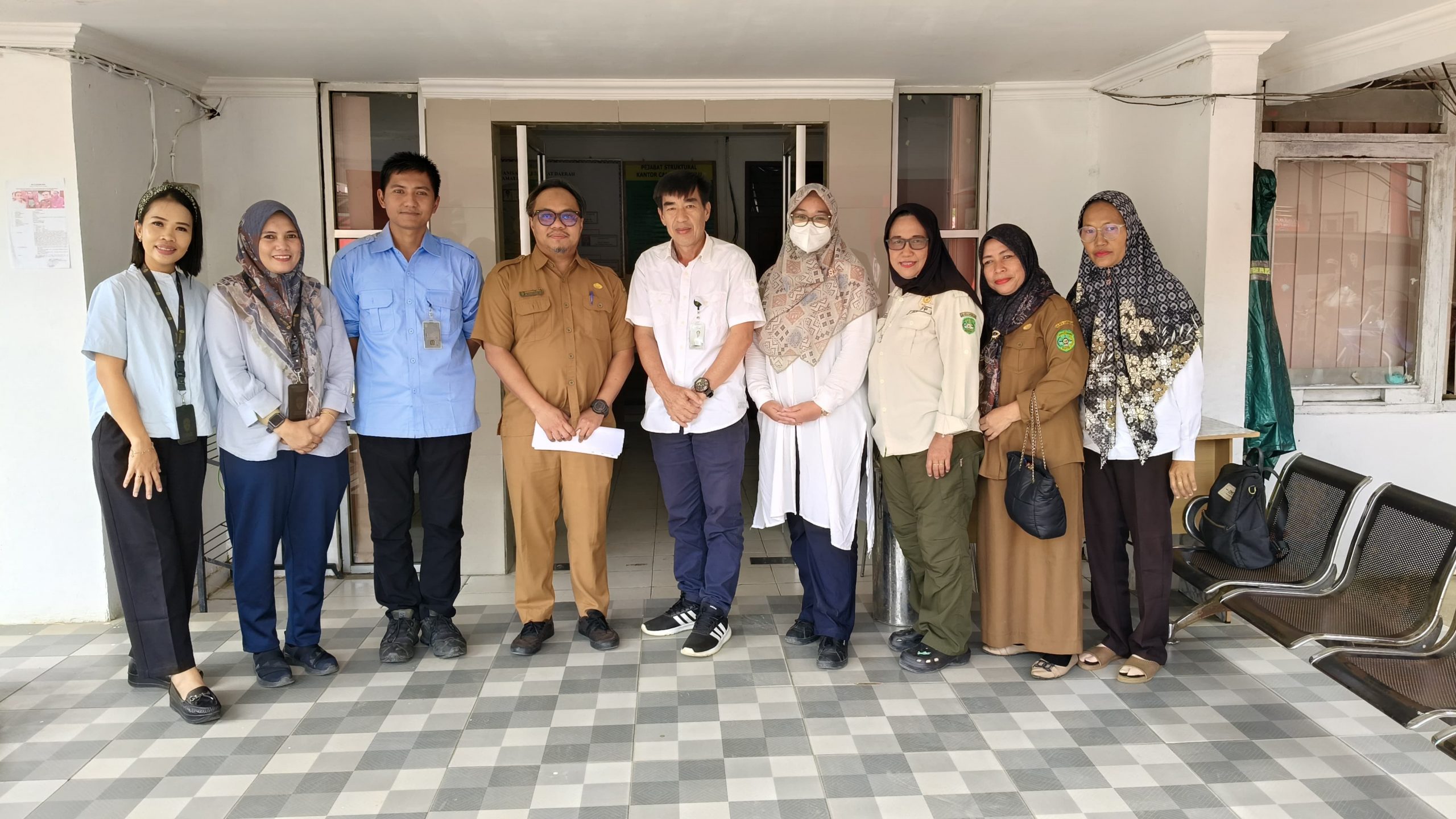 PLT Sekretaris Camat Loa Kulu Menerima Kunjungan Direktorat Kebudayaan, Pariwisata, dan Ekonomi Kreatif OIKN