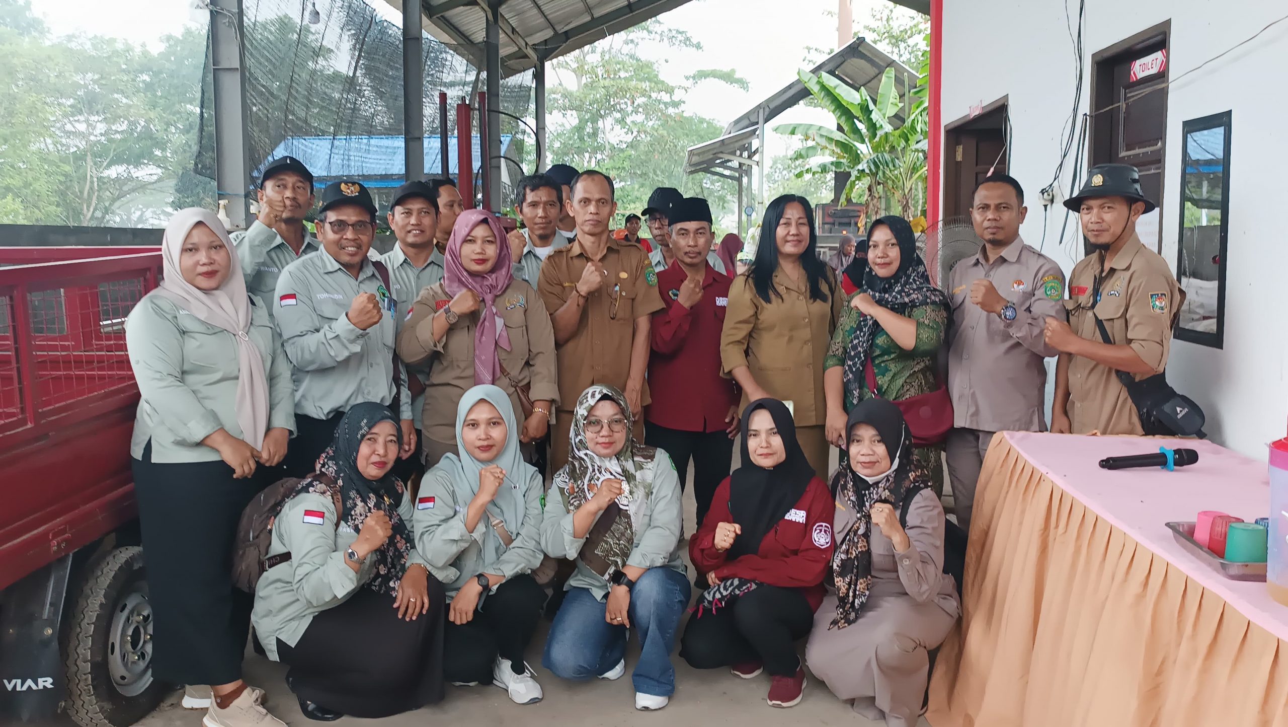 3 Desa di Kecamatan Tenggarong Seberang Melakukan Studi Tiru ke TPS3R Barokah di Kecamatan Loa Kulu