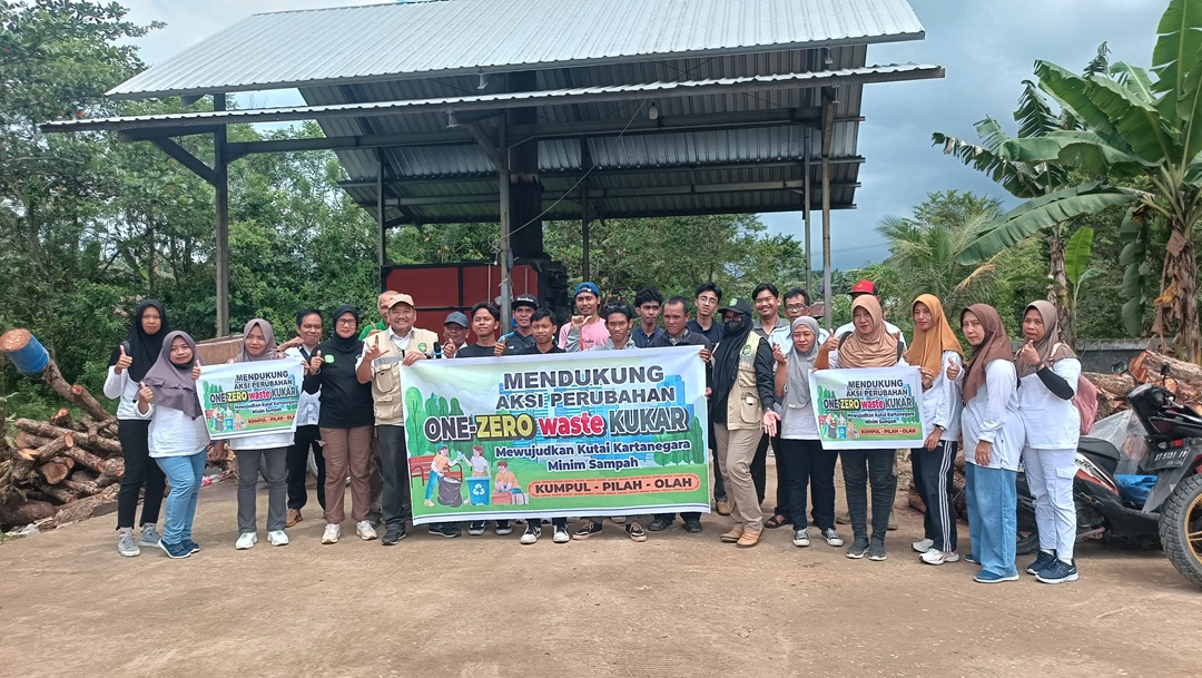 Dukung Zero Waste Kukar, Tiga Kecamatan Ikuti Pelatihan di TPS3R Barokah Kecamatan Loa Kulu