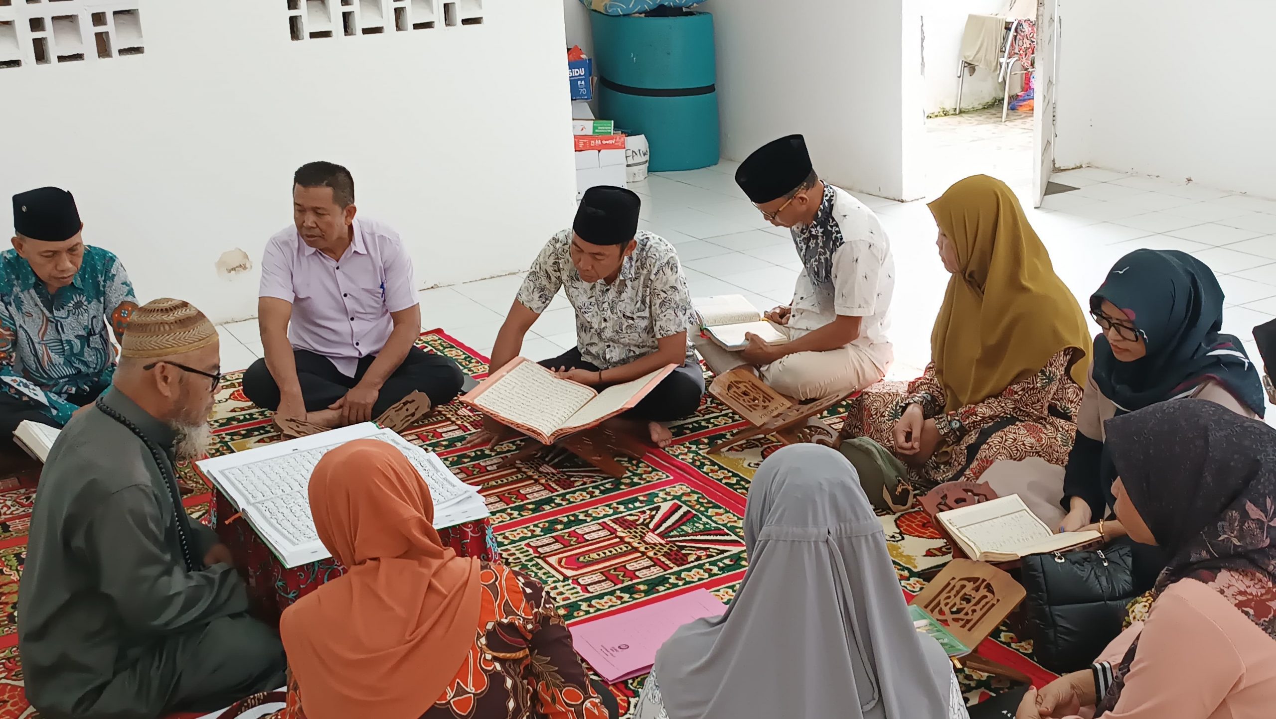 Kegiatan Rutin Gerakan Etam Mengaji (GEMA) Warnai Jumat Pagi di Kantor Kecamatan Loa Kulu