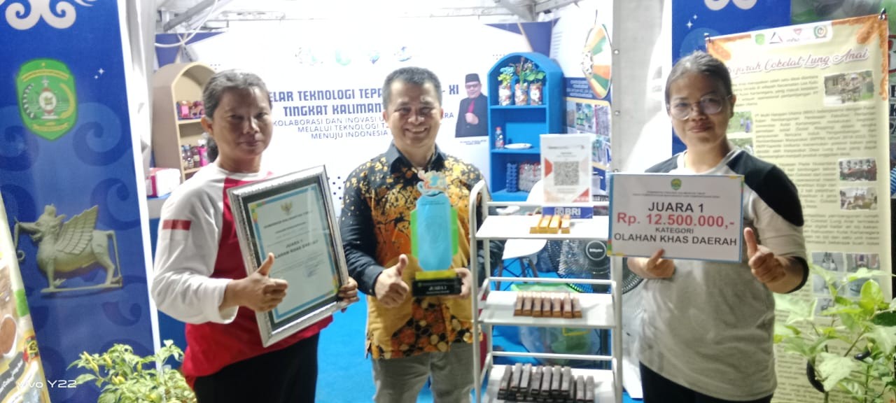 Desa Lung Anai Kecamatan Loa Kulu Raih Juara 1 Teknologi Tepat Guna Provinsi Kaltim ke-XI 2025 Kategori Olahan Khas Daerah