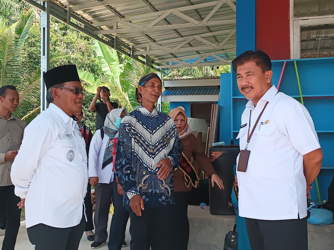 Peletakan Batu Pertama Pembangunan PAUD dan Sedekah Bumi Digelar di Desa Ponoragan
