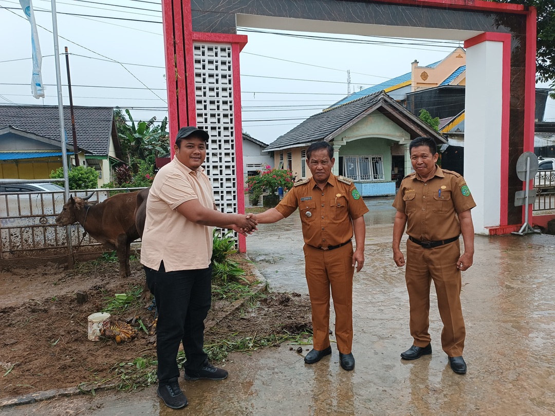 Bupati Kutai Kartanegara Serahkan Bantuan Sapi Kurban untuk Masjid Besar Al-Mizan Loa Kulu
