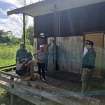 Camat Loa Kulu Tinjau Penguat Sinyal di Dusun Ukung Desa Jembayan