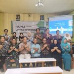 PLT SEKCAM LOA KULU HADIRI RAPAT LINTAS SEKTORAL TRIWULAN II DI AULA PUSKESMAS LOA KULU