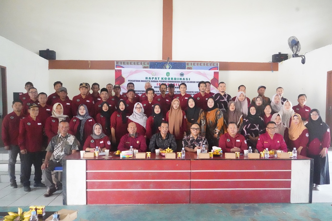 Plt. Sekcam Loa Kulu Hadiri Rakorcam BPD se-Kecamatan Loa Kulu di Desa Margahayu