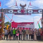 Pemerintah Kecamatan Loa Kulu, Kapolsek, dan Danramil Lakukan Penilaian Lomba Gapura Hias di Seluruh Desa se-Kecamatan Loa Kulu