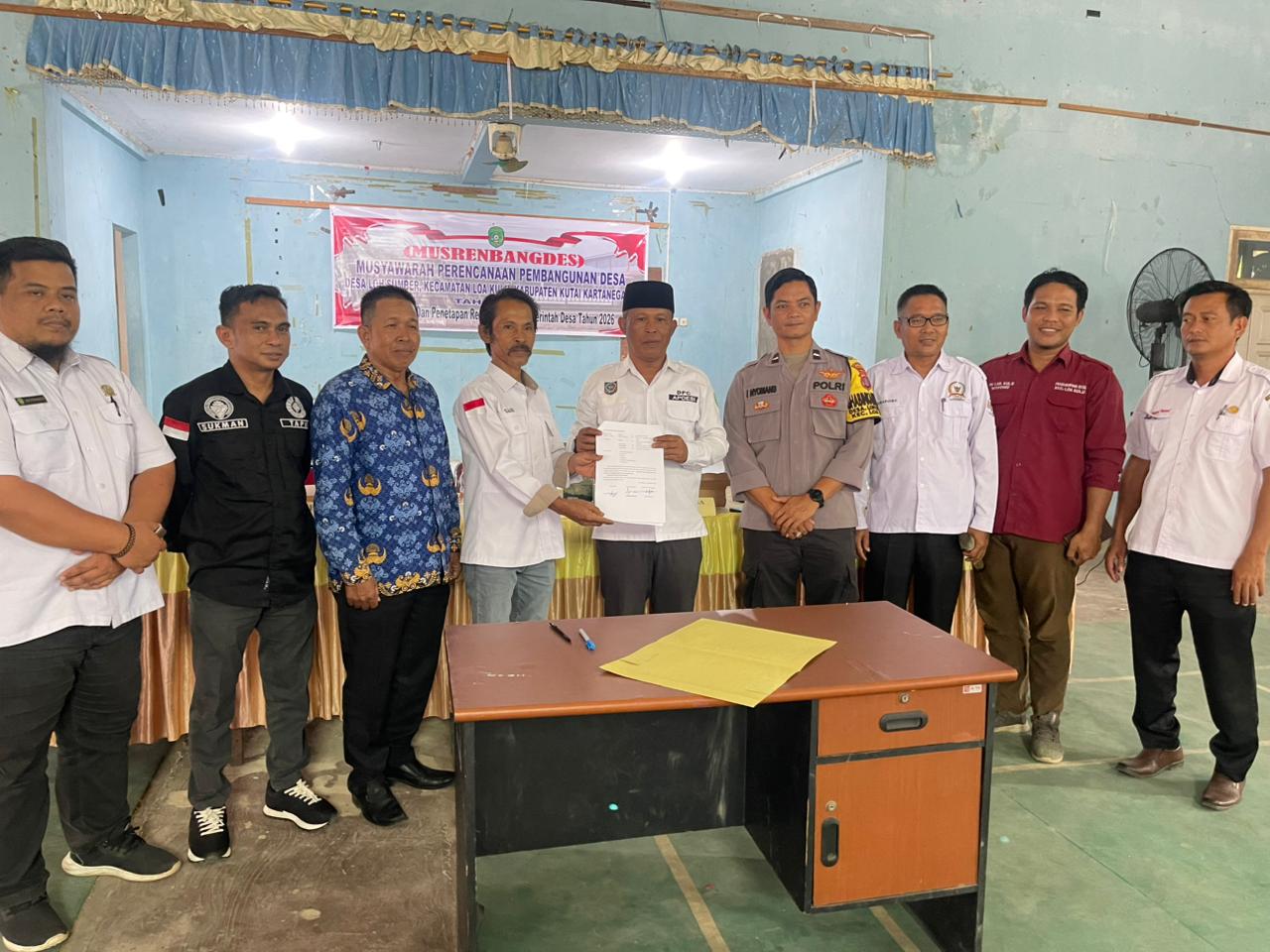 Desa Loh Sumber Gelar Musrenbangdes: Bahas dan Tetapkan RKPDes Tahun 2026