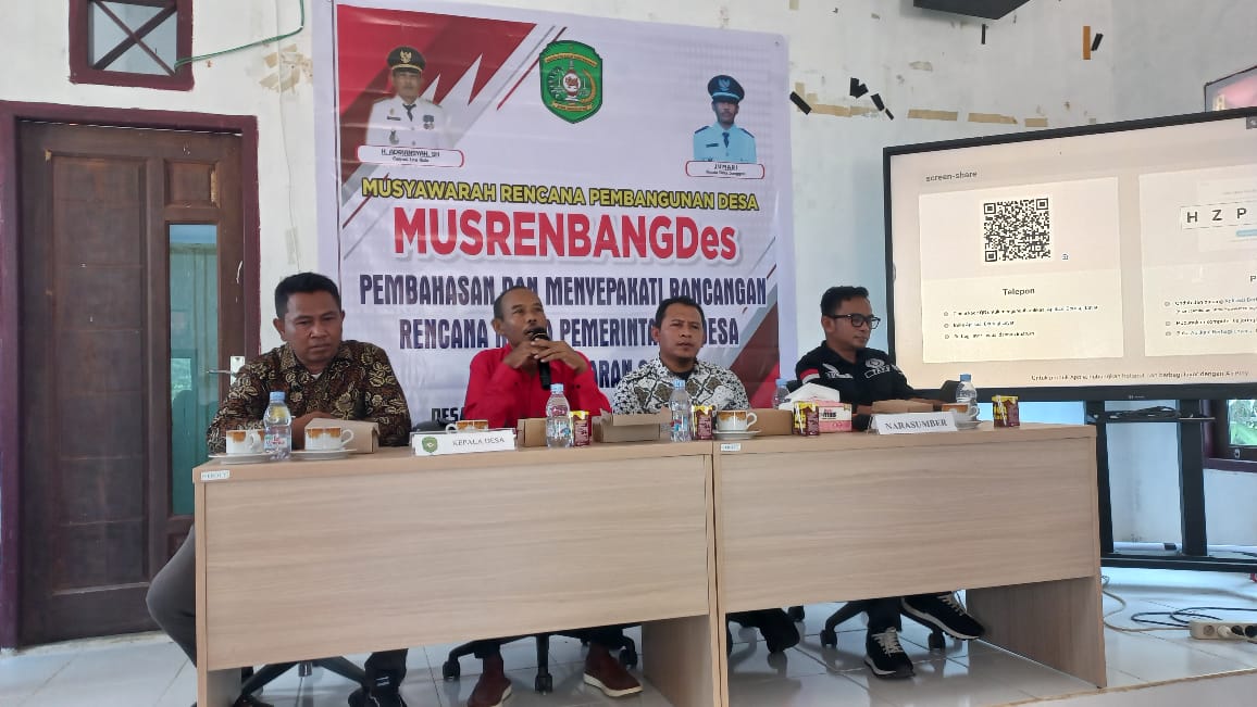 Musrenbang Desa Jonggon Tetapkan Dokumen RKPDES Tahun 2026