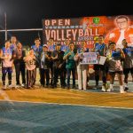 Plt. Sekcam Loa Kulu Hadiri dan Tutup Turnamen Voli Kades Loa Kulu Kota Cup ke-3