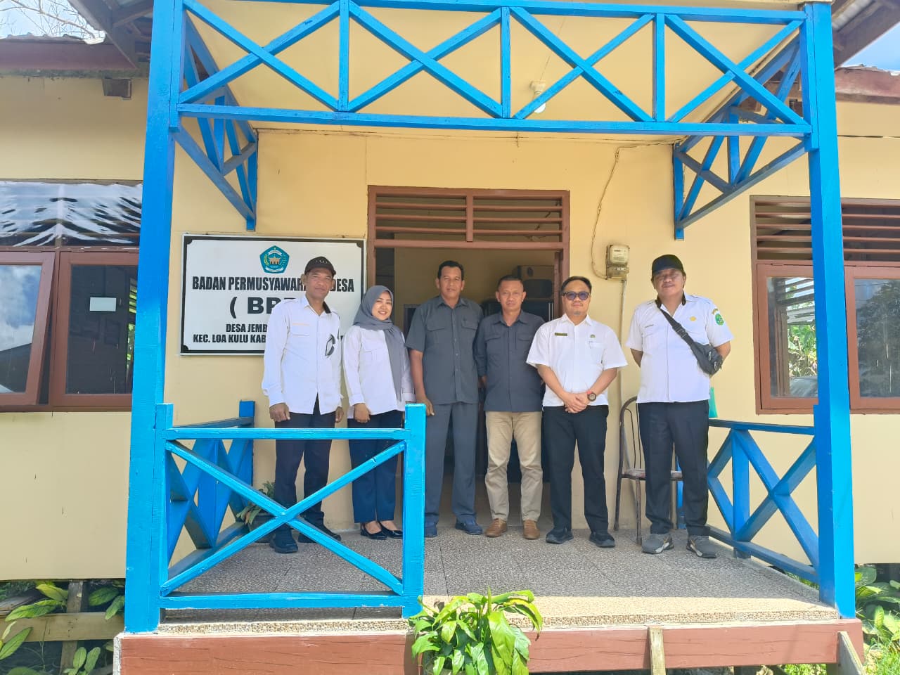 Plt. Sekcam Loa Kulu Lakukan Monitoring BPD di Tiga Desa