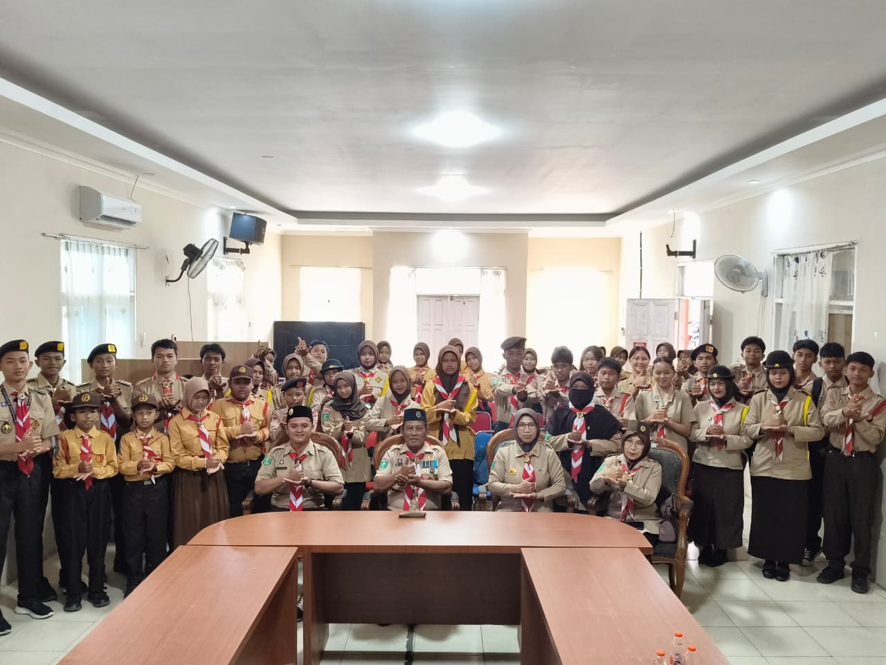 Kwartir Ranting Loa Kulu Gelar Kegiatan JOTA JOTI, Camat Loa Kulu Buka Secara Resmi