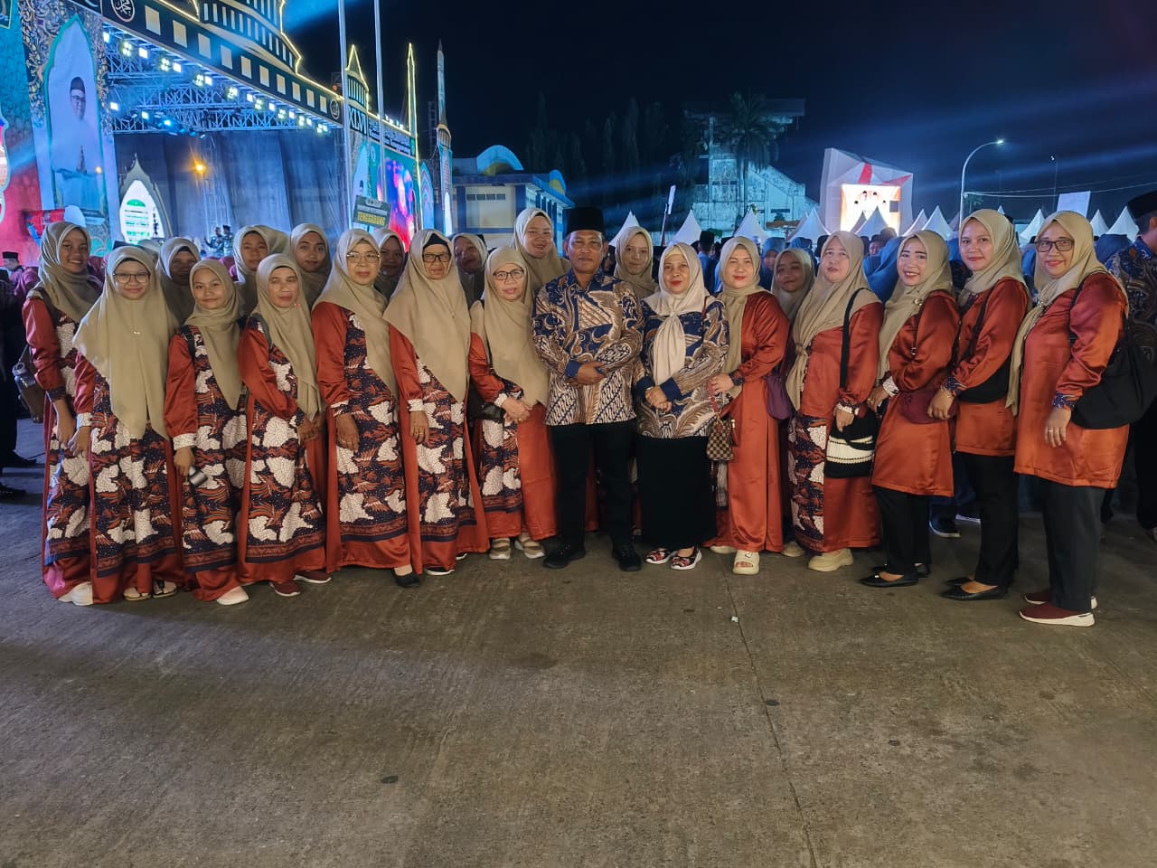 Kecamatan Loa Kulu Ikut Serta dalam Opening Ceremony MTQ ke-46 Kabupaten Kutai Kartanegara