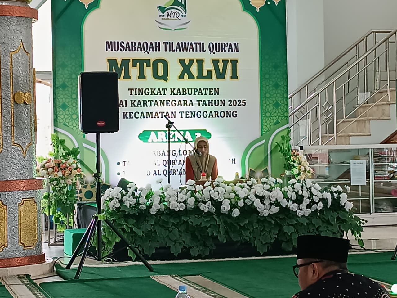 Plt. Sekcam Loa Kulu Hadiri dan Dampingi Kafilah Loa Kulu di MTQ ke-46 Kabupaten Kutai Kartanegara