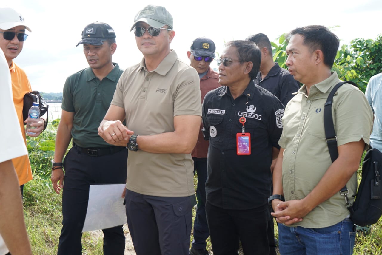 Camat Loa Kulu dan Sekda Kukar Sambut Kunjungan Kerja Panglima Kopassus Mayjen Djon Afriandi