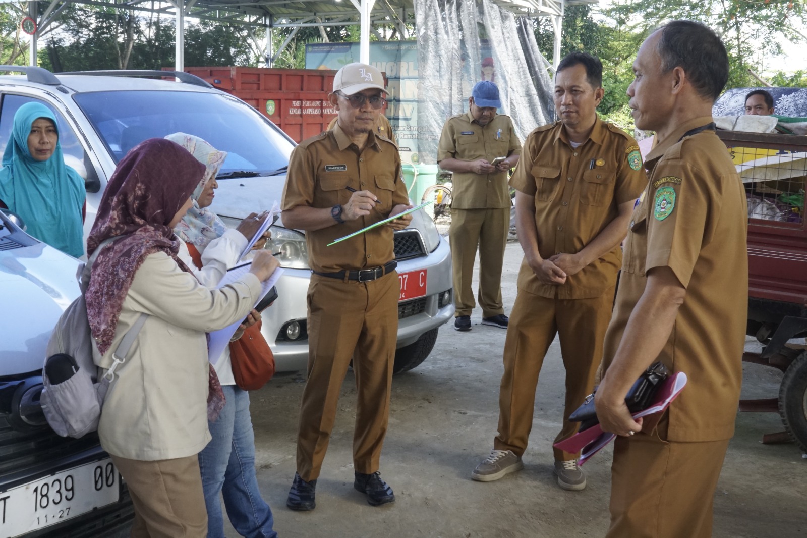 Kementerian Lingkungan Hidup Lakukan Kunjungan Penilaian ADIPURA ke TPS3R Barokah Loa Kulu