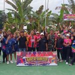 Camat Loa Kulu Resmi Membuka Turnamen Bola Voli Desa Sumber Sari 2025