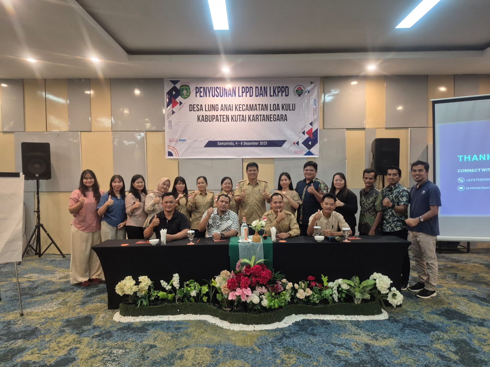 Plt. Kasi PMD Loa Kulu Hadiri Pelatihan Penyusunan LKPPD dan LPPD Desa Lung Anai