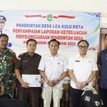 Plt. Sekcam Hadiri Penyampaian LKPPD Desa Loa Kulu Kota Tahun 2025
