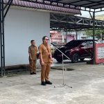 Sekcam Loa Kulu Pimpin Apel Rutin Senin Pagi