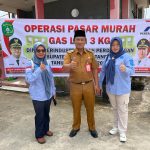 Disperindag Berkolaborasi dengan Kecamatan Loa Kulu Gelar Operasi Pasar Murah LPG 3 Kg