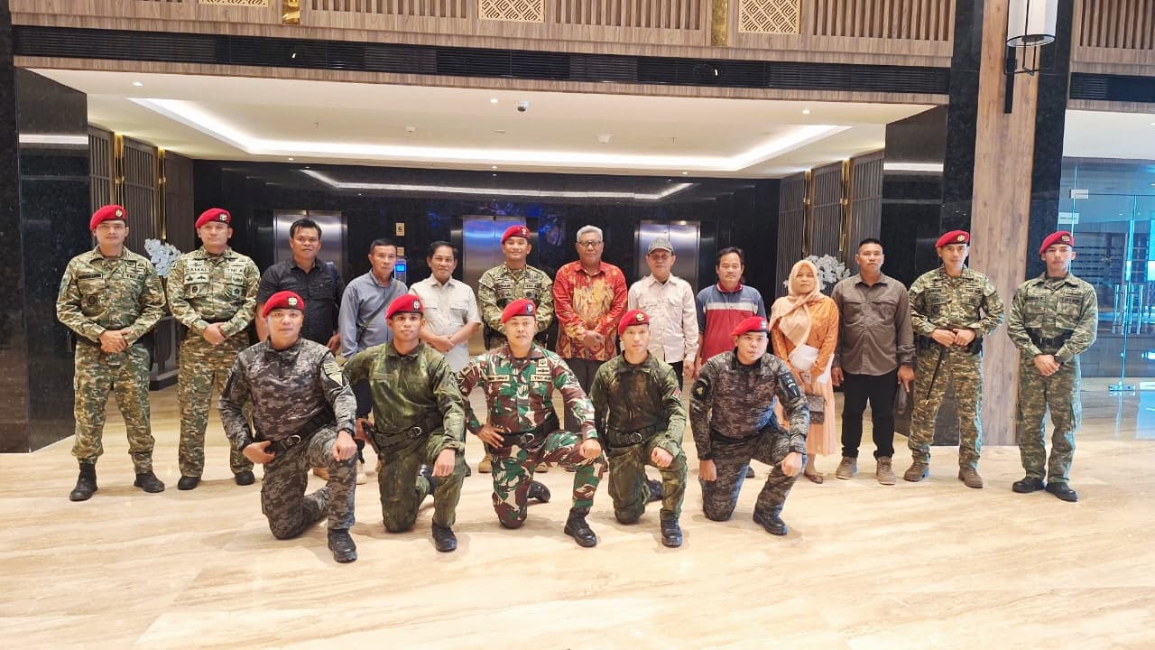 Camat Loa Kulu Hadiri Penandatanganan Berita Acara Serah Terima Lahan Markas Group 4 Kopassus
